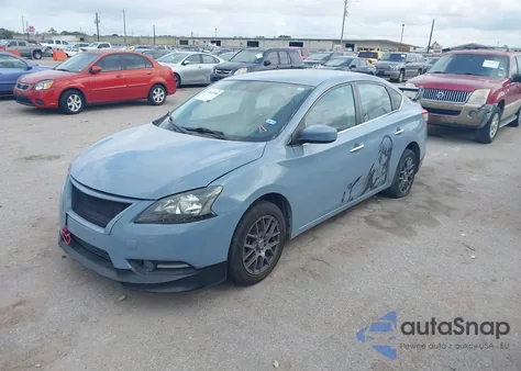 2014 Nissan Sentra Sv z USA, uszkodzony, nr VIN 3N1AB7AP8EL659878
